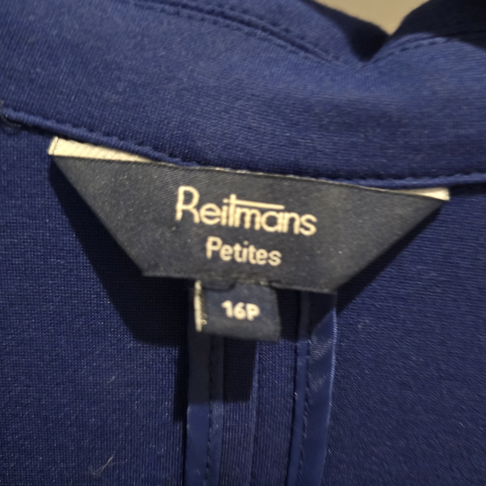 Reitmans Royal Blue Cropped Blazer - Picture 3 of 6